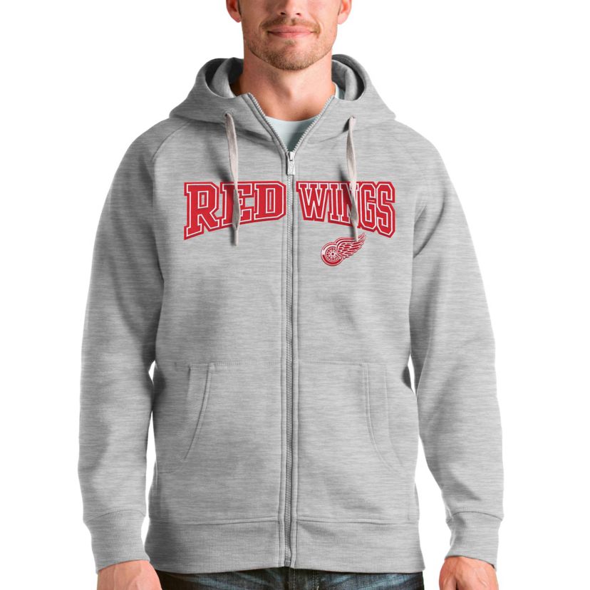 NHL ed Detroit Wings Wordmark Victory Full-Zip Hoodie