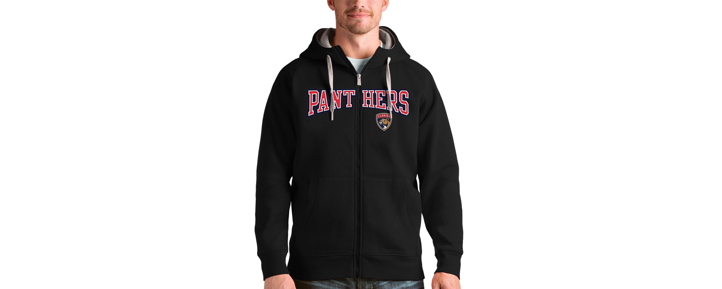 NHL Florida Panthers Wordmark Victory Full-Zip Hoodie
