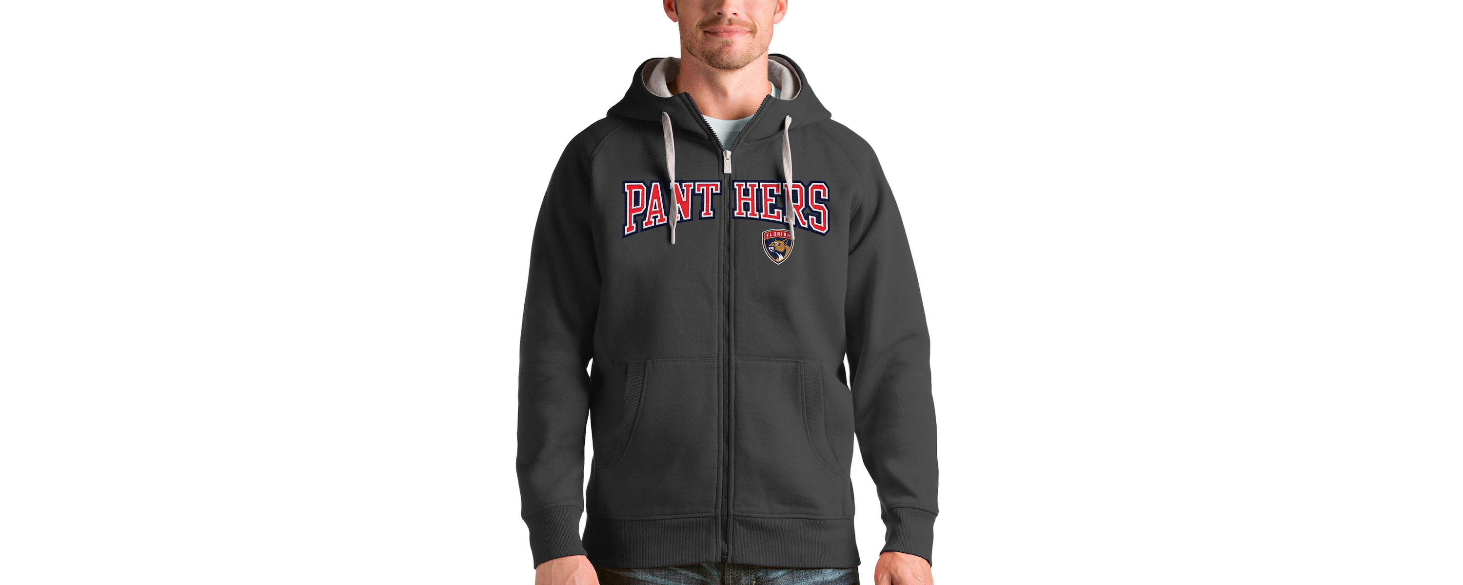 NHL Florida Panthers Wordmark Victory Full-Zip Hoodie