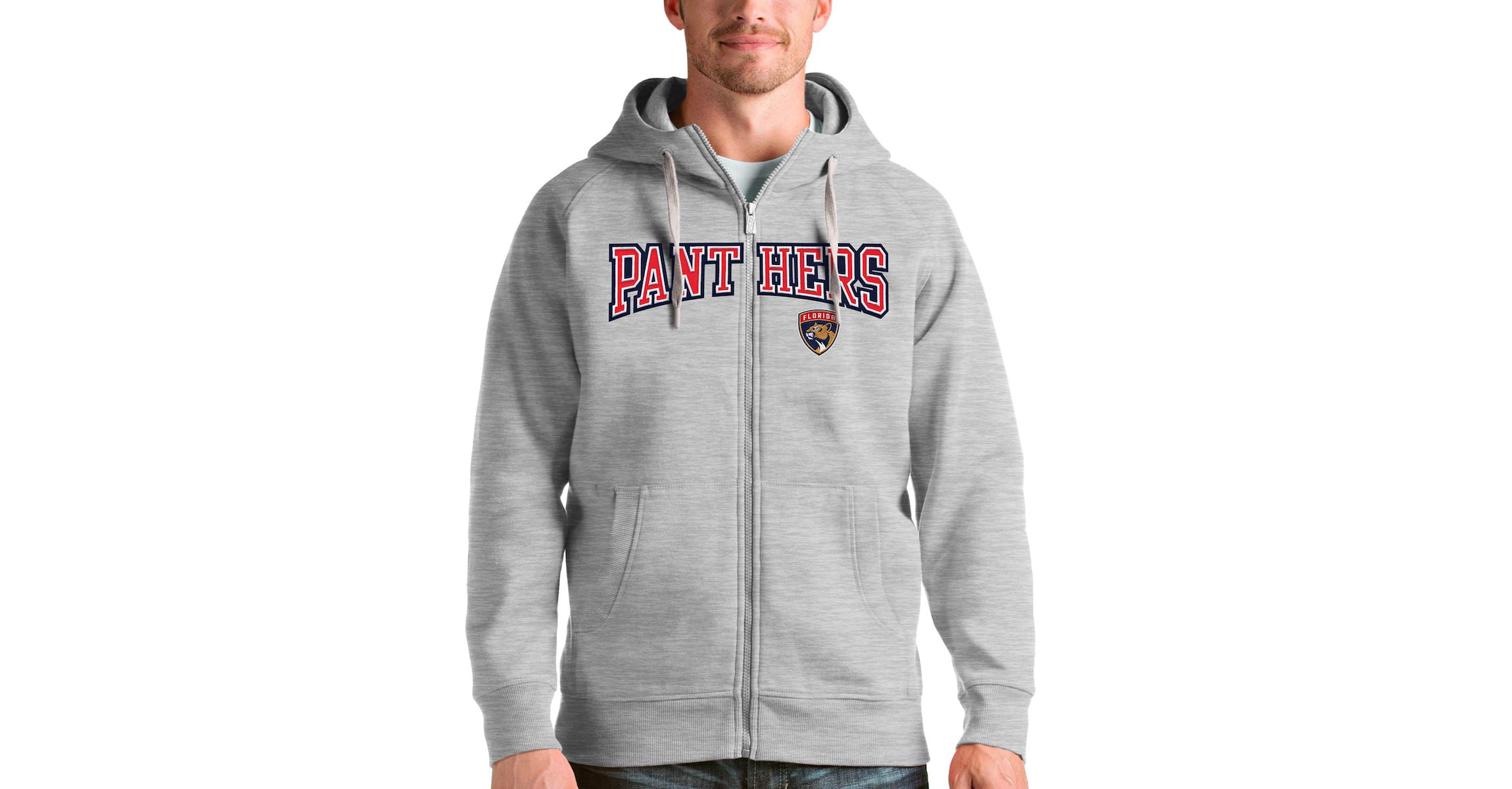 NHL ed Florida Panthers Wordmark Victory Full-Zip Hoodie