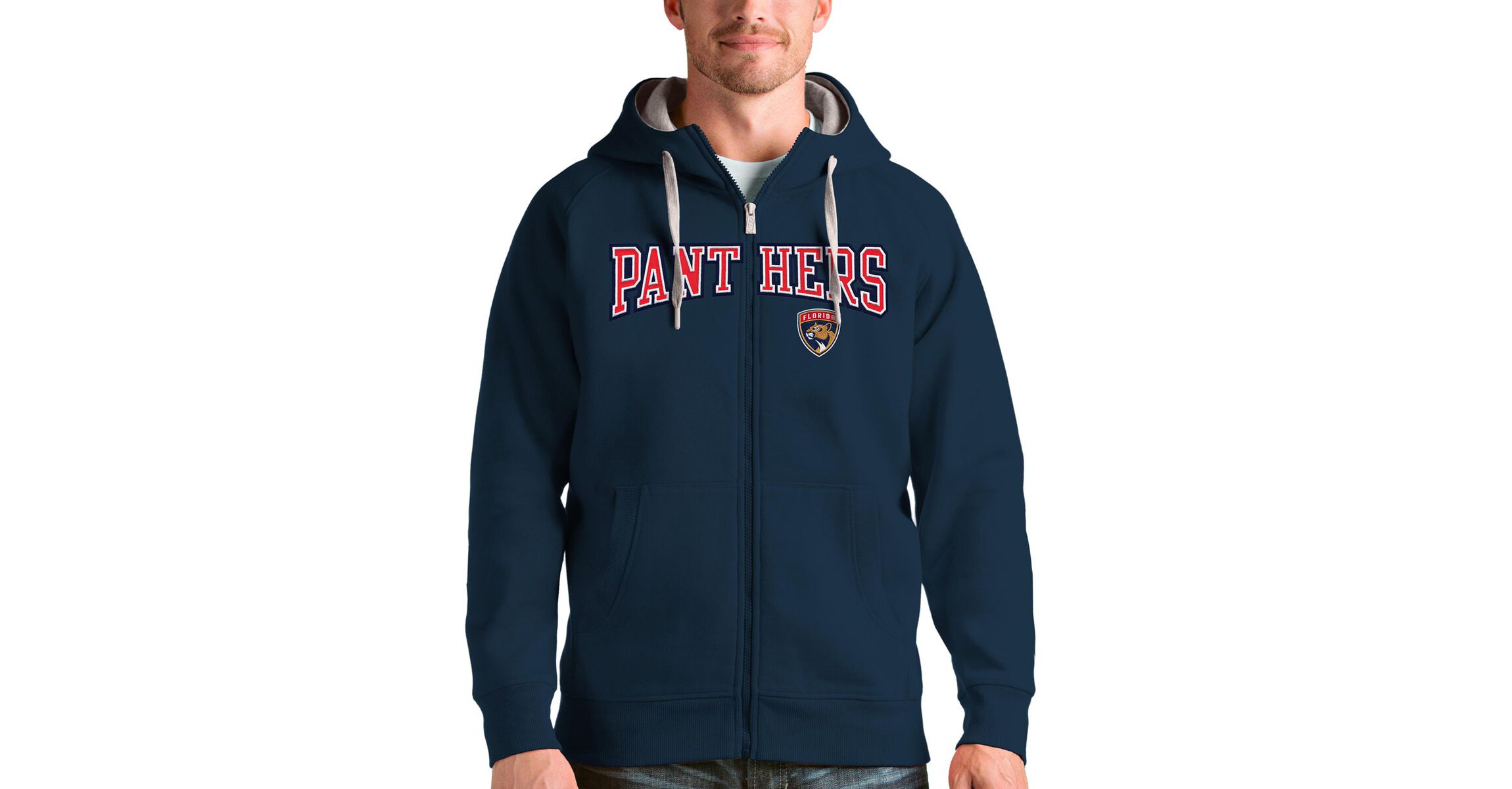 NHL Florida Panthers Wordmark Victory Full-Zip Hoodie