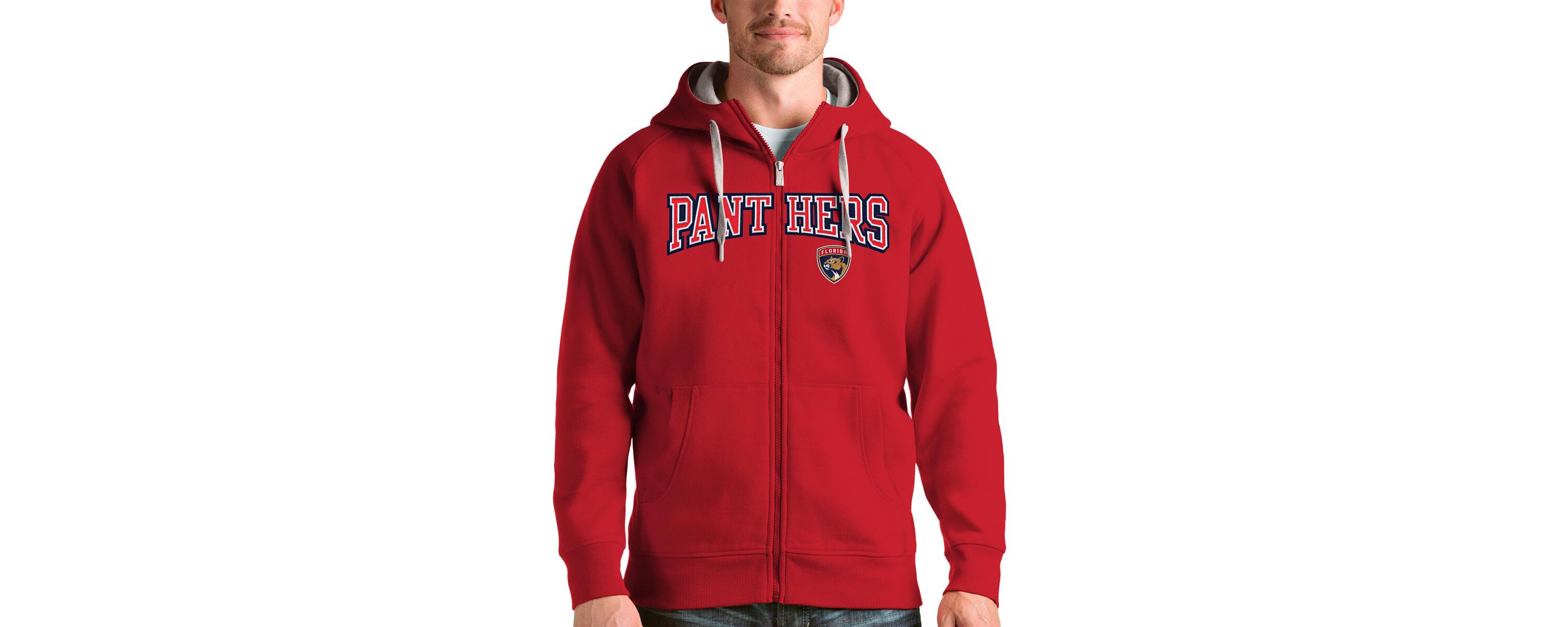 NHL Florida Panthers Wordmark Victory Full-Zip Hoodie