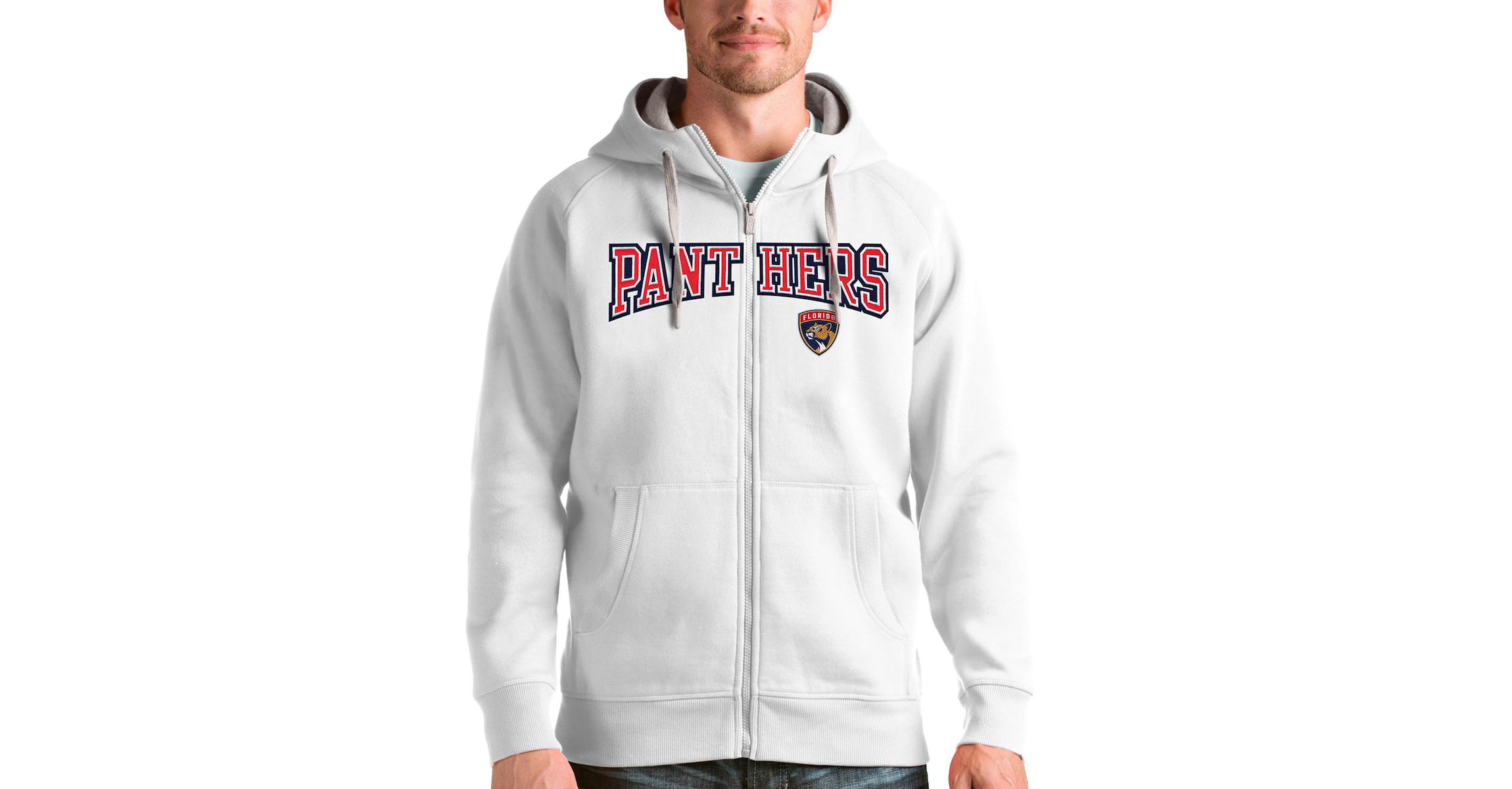 NHL Florida Panthers Wordmark Victory Full-Zip Hoodie