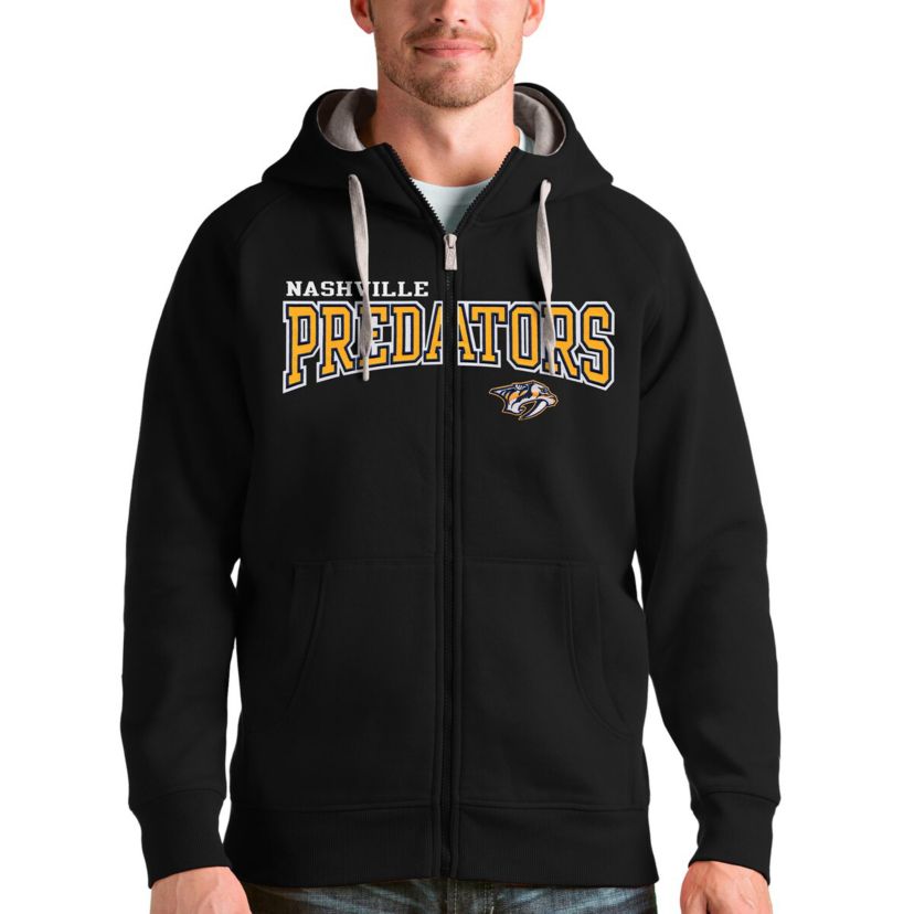 NHL Nashville Predators Wordmark Victory Full-Zip Hoodie