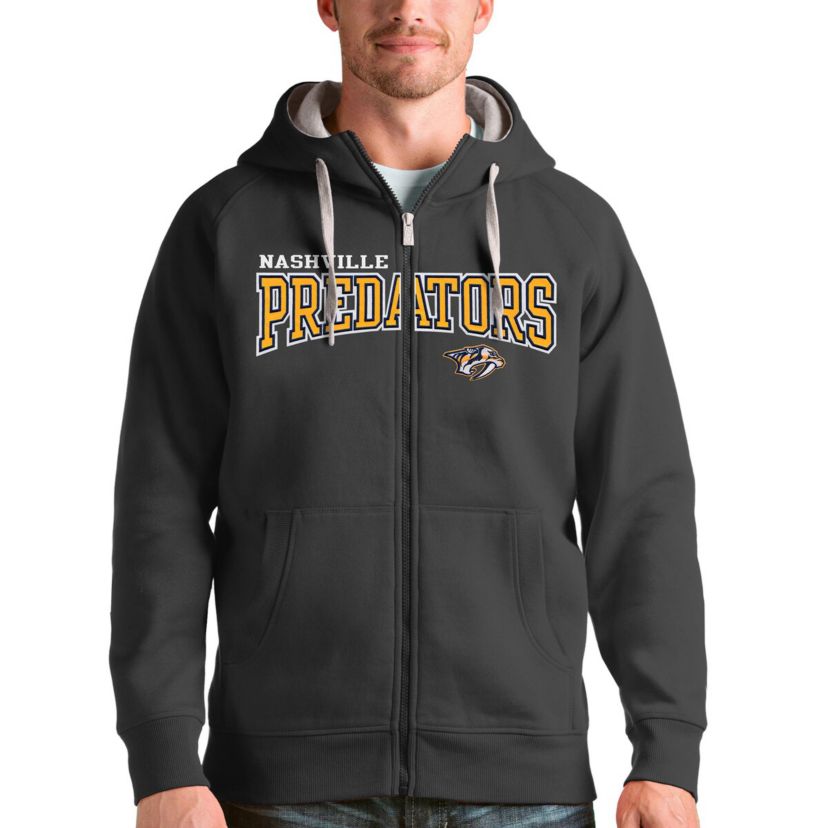 NHL Nashville Predators Wordmark Victory Full-Zip Hoodie