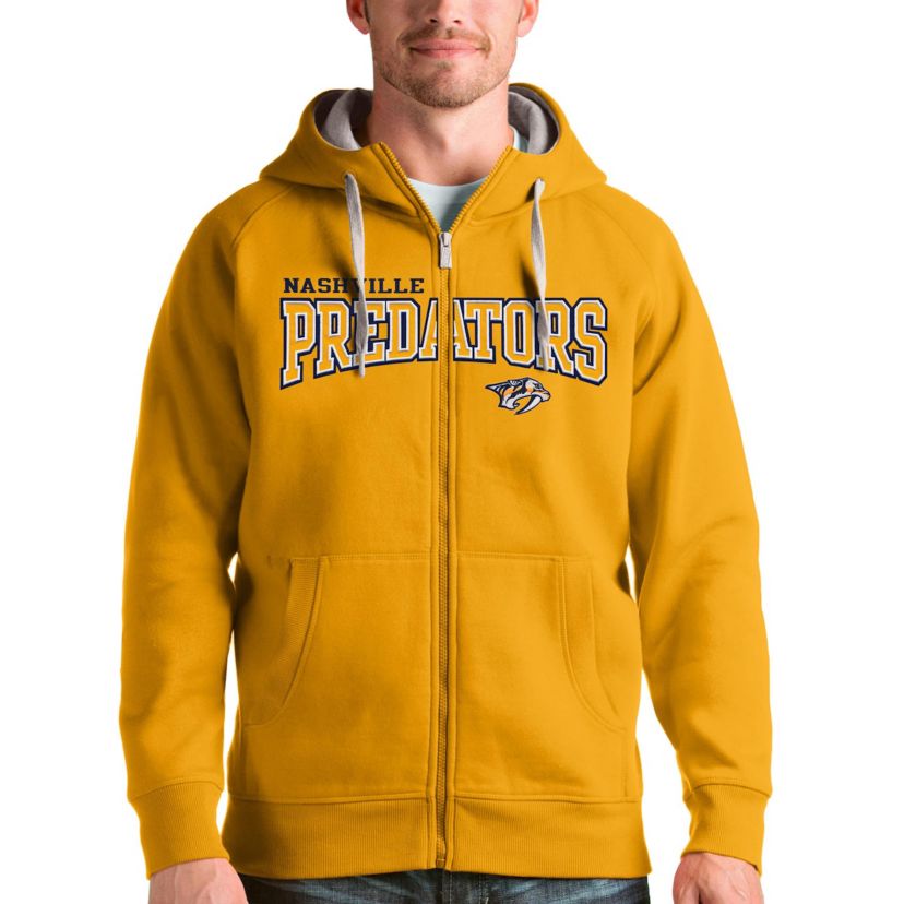 NHL Nashville Predators Wordmark Victory Full-Zip Hoodie