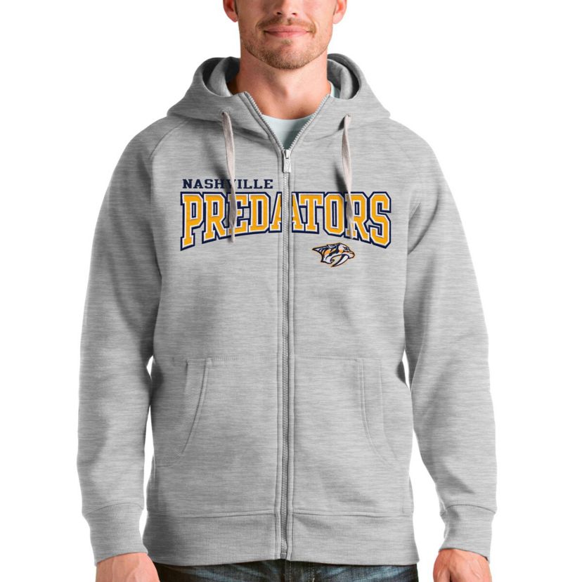 NHL ed Nashville Predators Wordmark Victory Full-Zip Hoodie