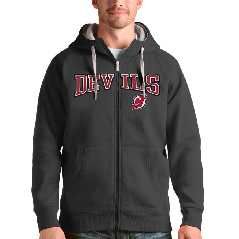 NHL New Jersey Devils Wordmark Victory Full-Zip Hoodie