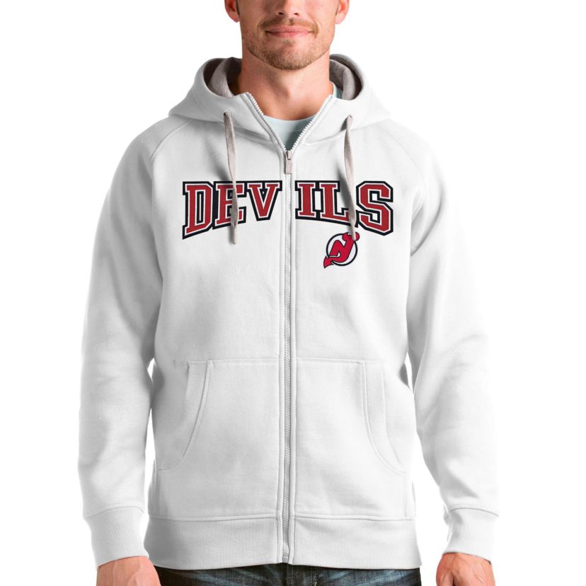NHL New Jersey Devils Wordmark Victory Full-Zip Hoodie
