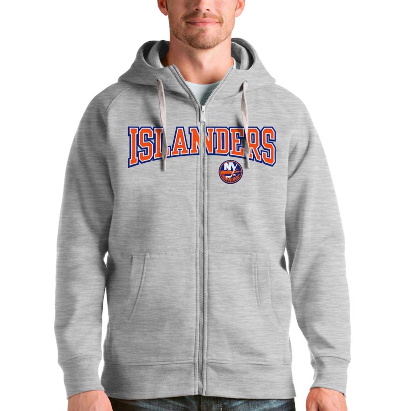 NHL ed New York Islanders Wordmark Victory Full-Zip Hoodie