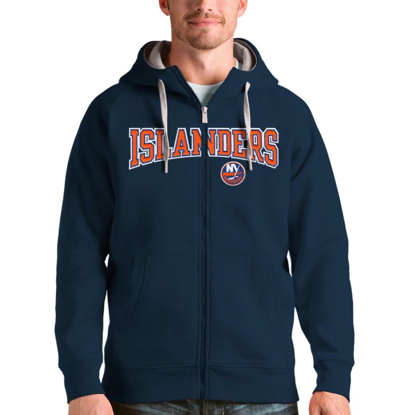 NHL New York Islanders Wordmark Victory Full-Zip Hoodie