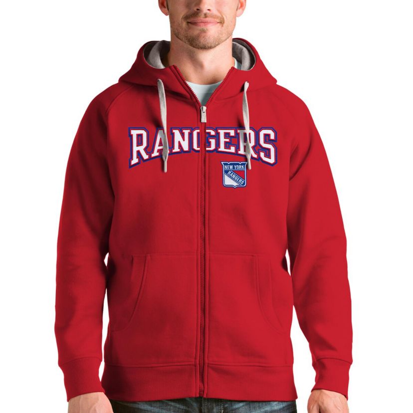 NHL New York Rangers Wordmark Victory Full-Zip Hoodie