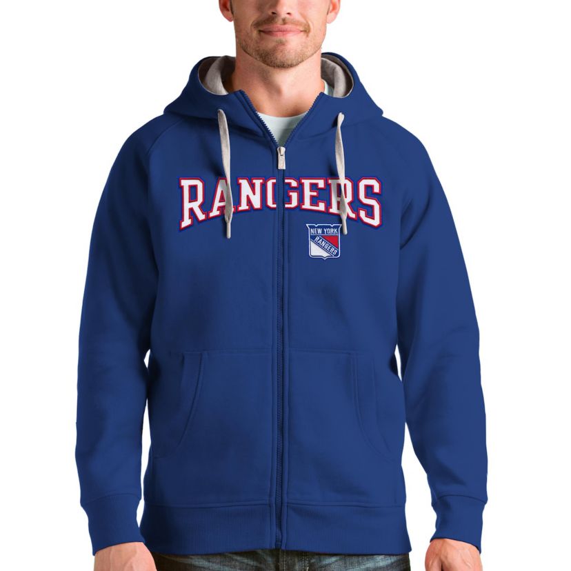 NHL New York Rangers Wordmark Victory Full-Zip Hoodie