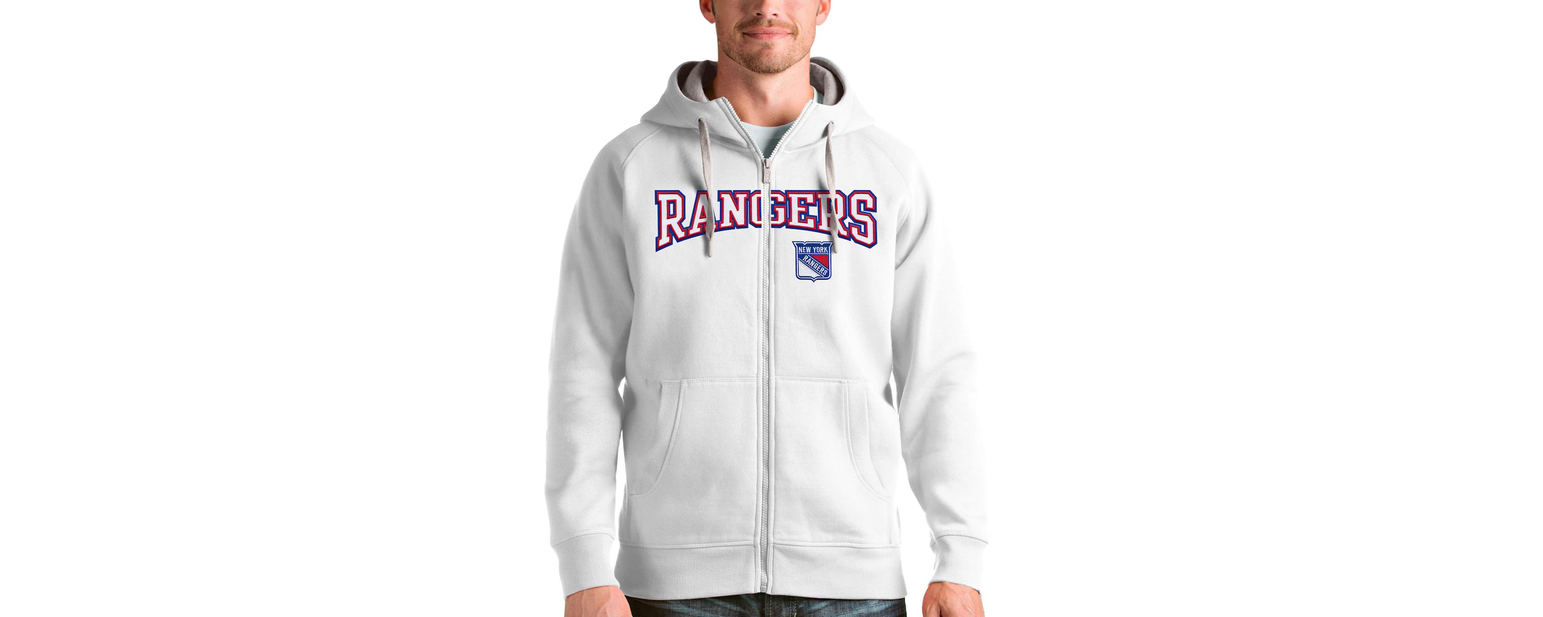 NHL New York Rangers Wordmark Victory Full-Zip Hoodie