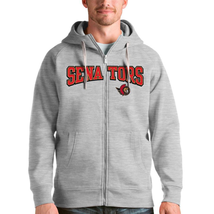NHL ed Ottawa Senators Wordmark Victory Full-Zip Hoodie