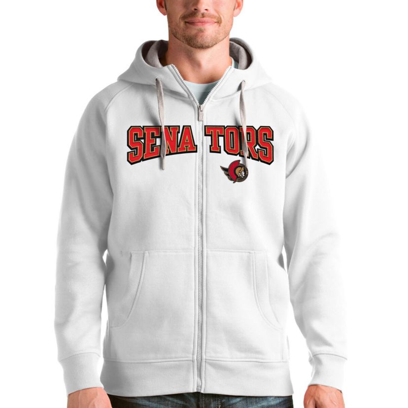 NHL Ottawa Senators Wordmark Victory Full-Zip Hoodie