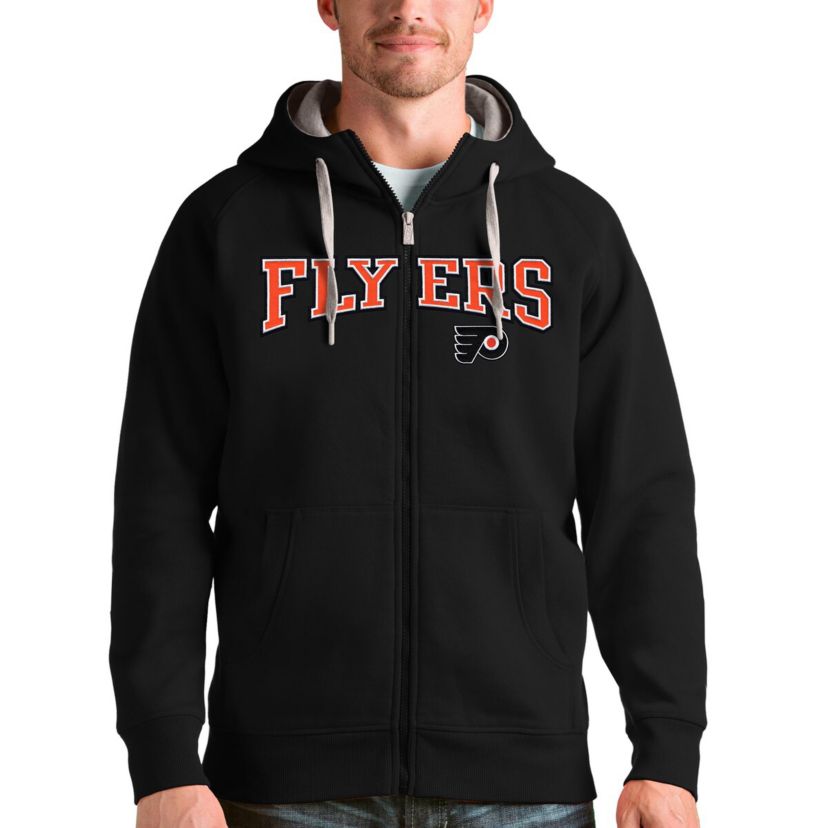 NHL Philadelphia Flyers Wordmark Victory Full-Zip Hoodie