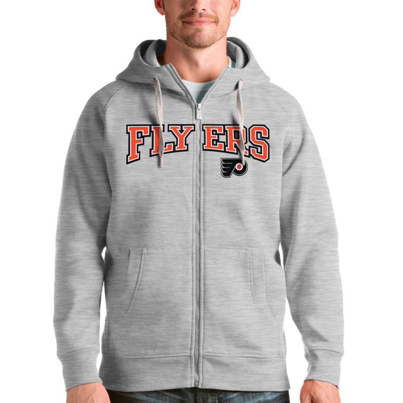 NHL ed Philadelphia Flyers Wordmark Victory Full-Zip Hoodie