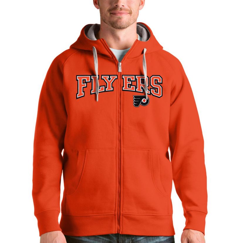 NHL Philadelphia Flyers Wordmark Victory Full-Zip Hoodie