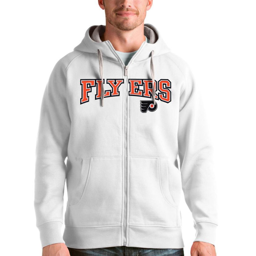 NHL Philadelphia Flyers Wordmark Victory Full-Zip Hoodie