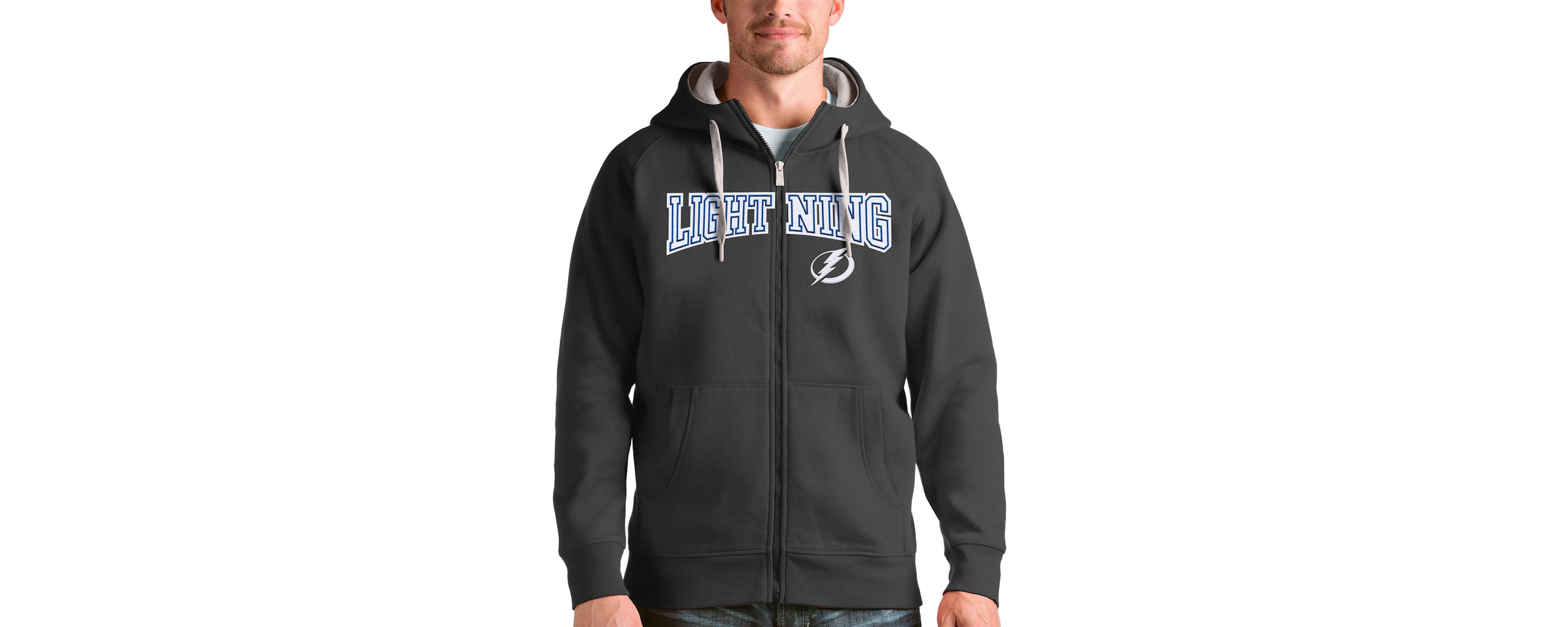 NHL Tampa Bay Lightning Wordmark Victory Full-Zip Hoodie