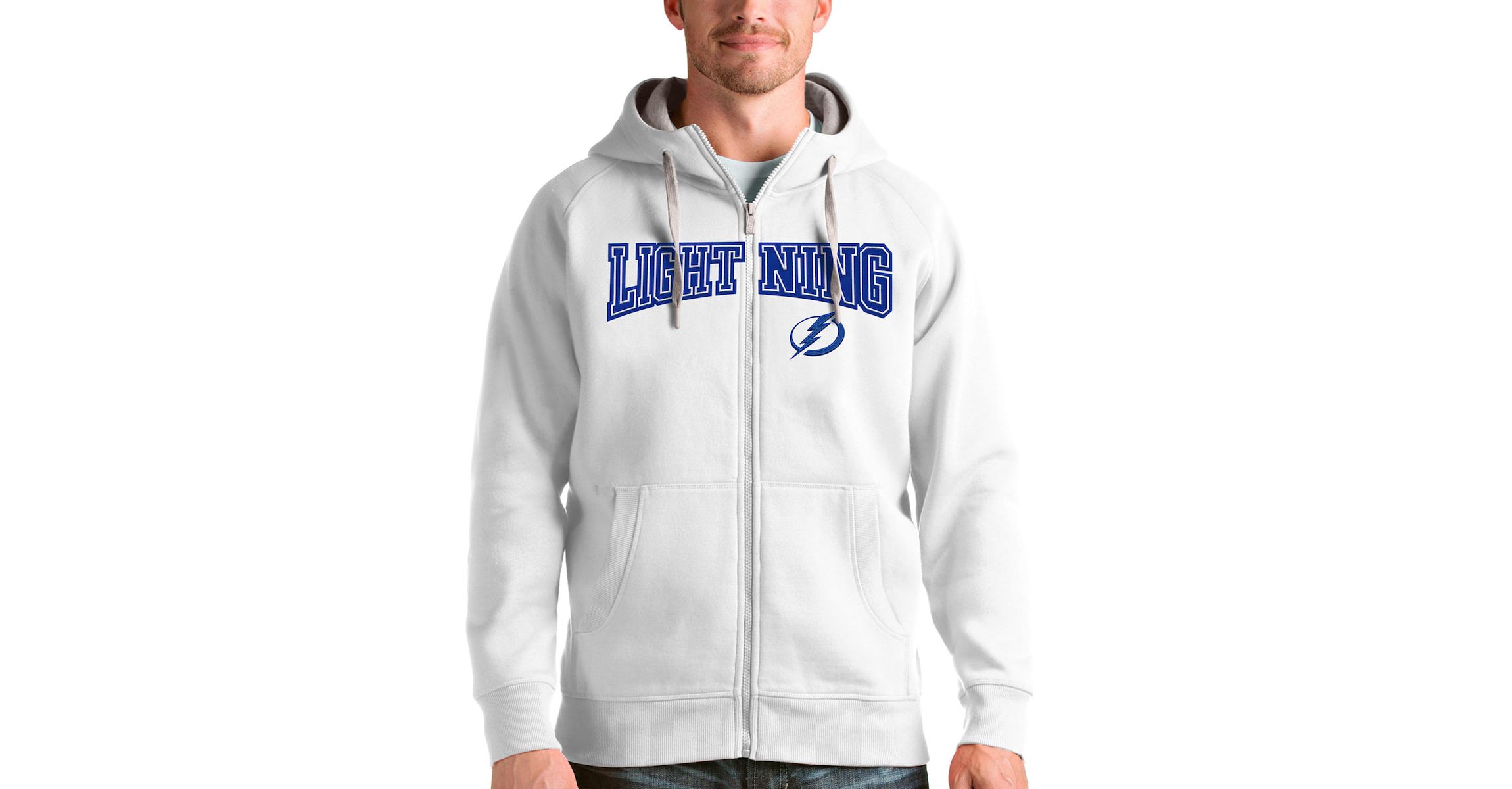 NHL Tampa Bay Lightning Wordmark Victory Full-Zip Hoodie