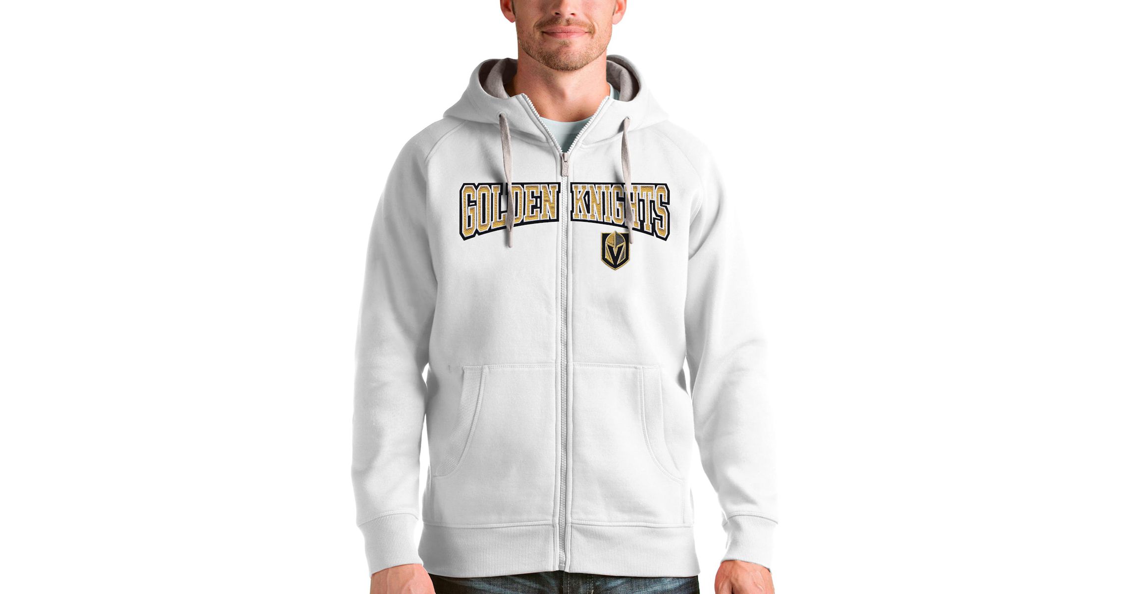 NHL Vegas Golden Knights Wordmark Victory Full-Zip Hoodie
