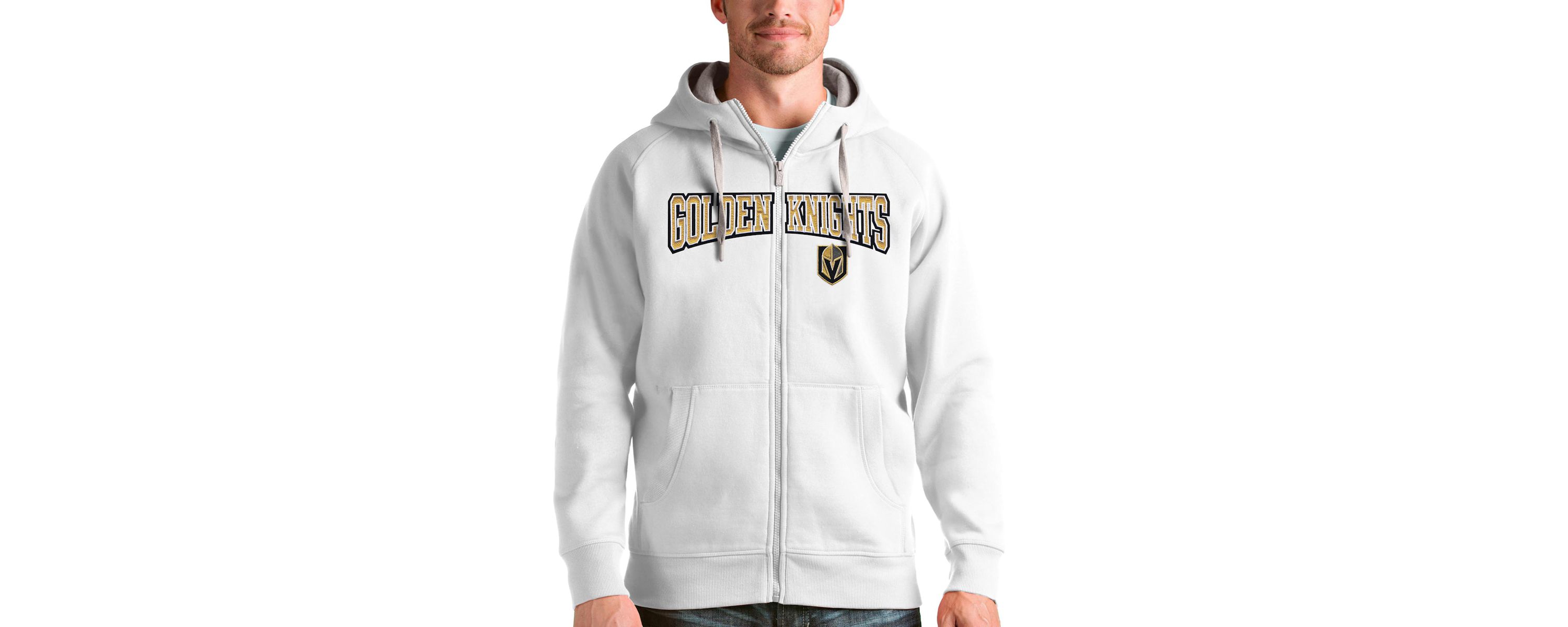 NHL Vegas Golden Knights Wordmark Victory Full-Zip Hoodie