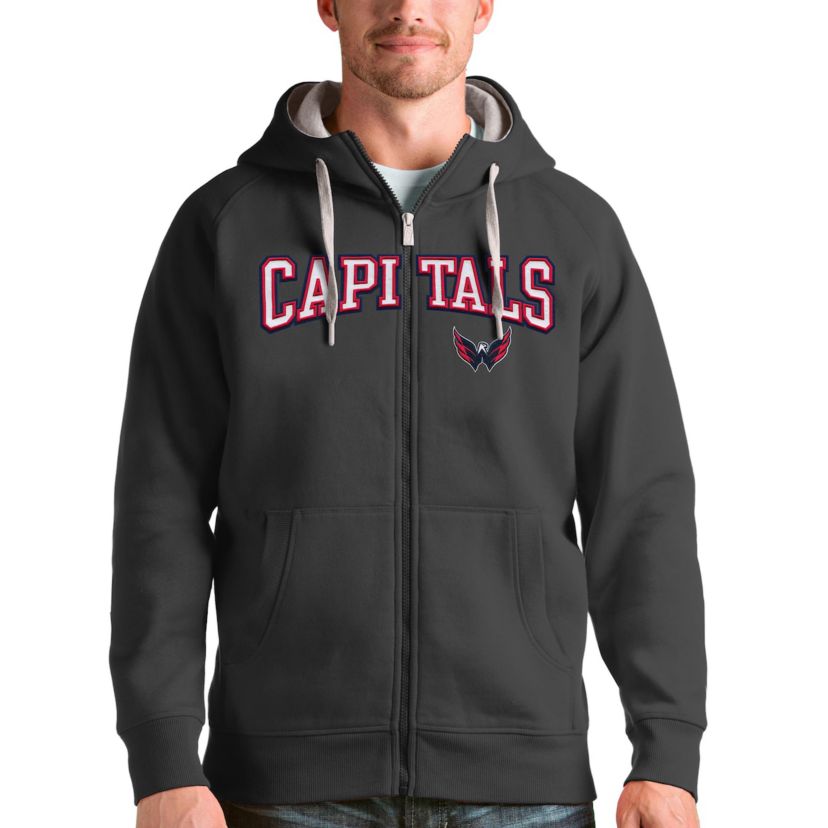 NHL Washington Capitals Wordmark Victory Full-Zip Hoodie