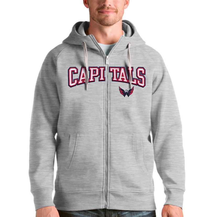 NHL ed Washington Capitals Wordmark Victory Full-Zip Hoodie