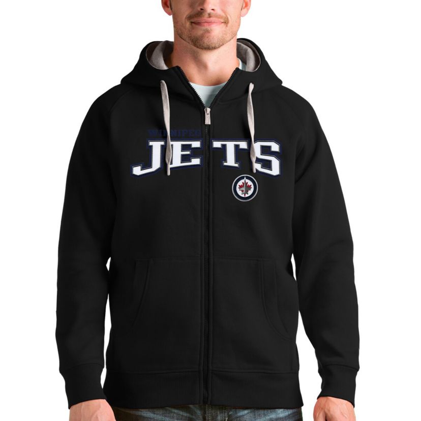 NHL Winnipeg Jets Wordmark Victory Full-Zip Hoodie
