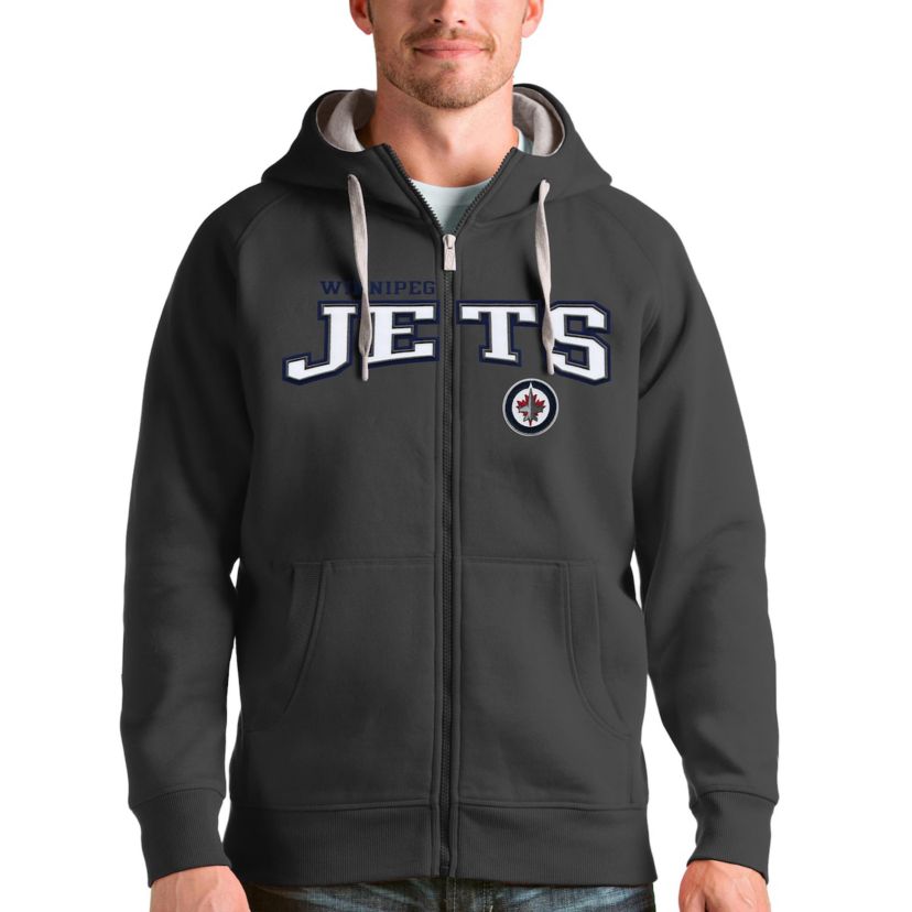 NHL Winnipeg Jets Wordmark Victory Full-Zip Hoodie