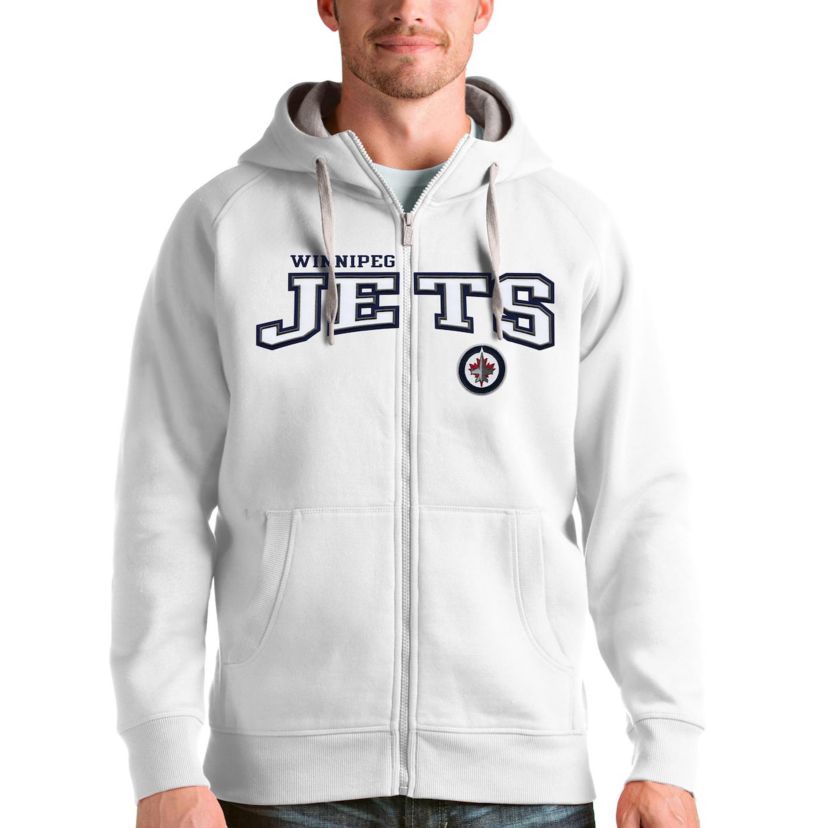 NHL Winnipeg Jets Wordmark Victory Full-Zip Hoodie