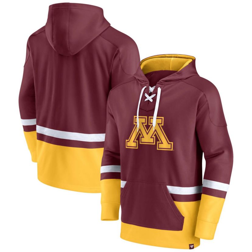 NCAA Fanatics Minnesota Golden Gophers First Battle Pullover Hoodie