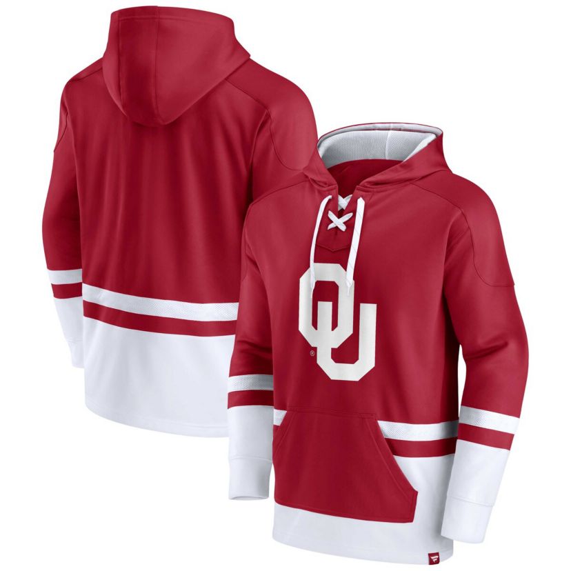NCAA Fanatics Oklahoma Sooners First Battle Pullover Hoodie