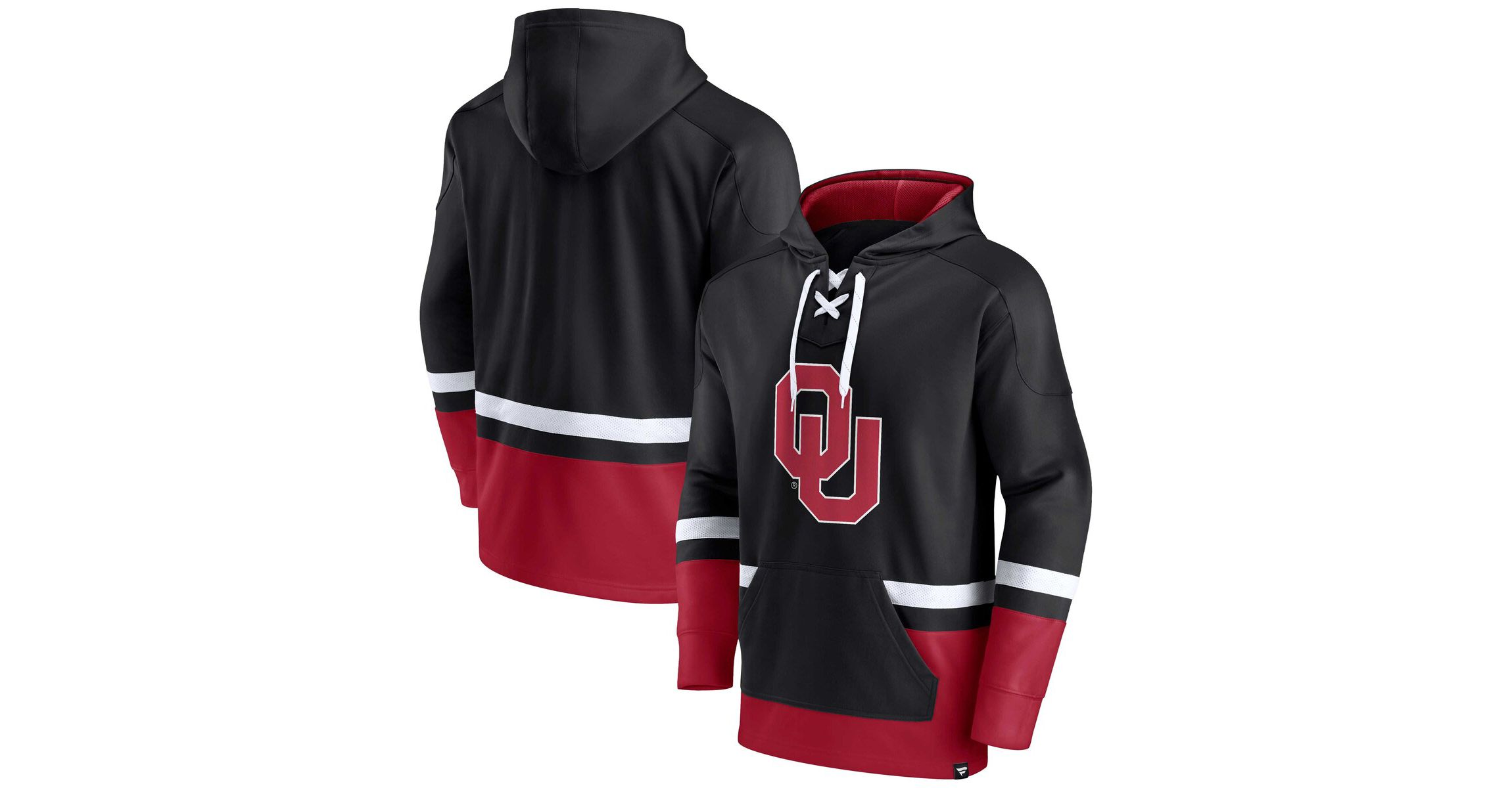 NCAA Fanatics Oklahoma Sooners First Battle Pullover Hoodie