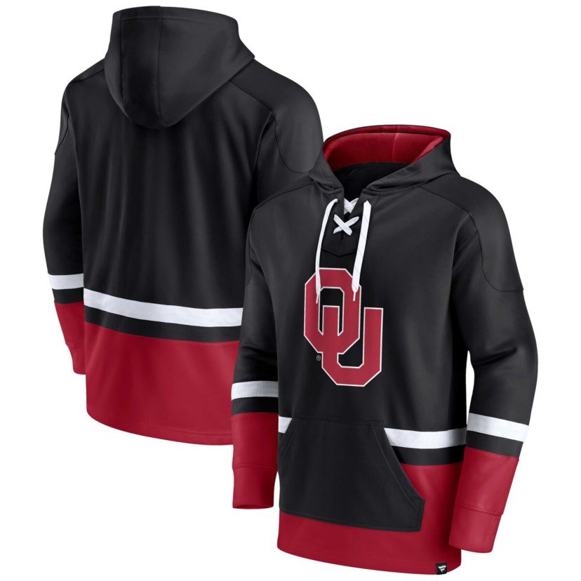 NCAA Fanatics Oklahoma Sooners First Battle Pullover Hoodie
