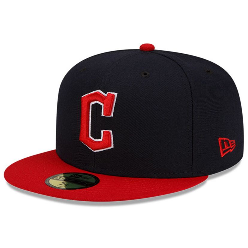 MLB Navy/Red Cleveland Guardians Authentic Collection On-Field 59FIFTY Fitted Hat