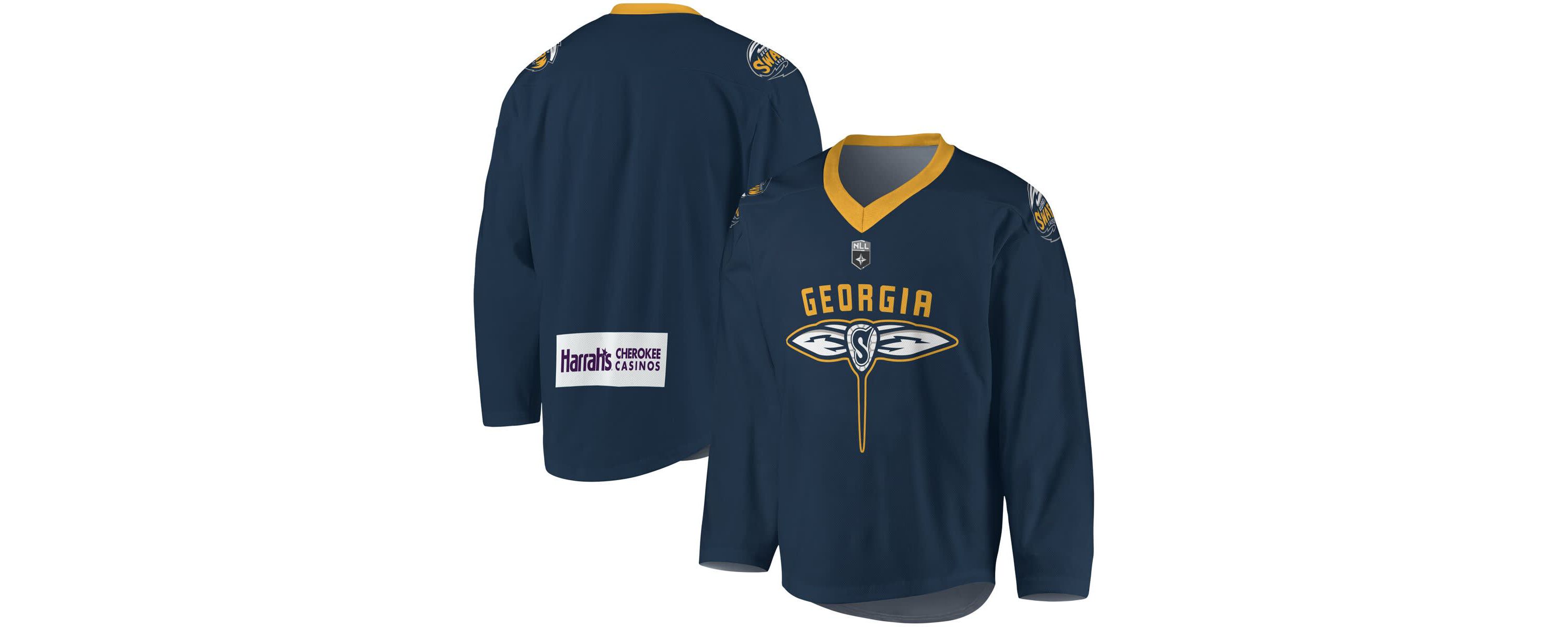 NLL Georgia Swarm Sublimated Replica Jersey