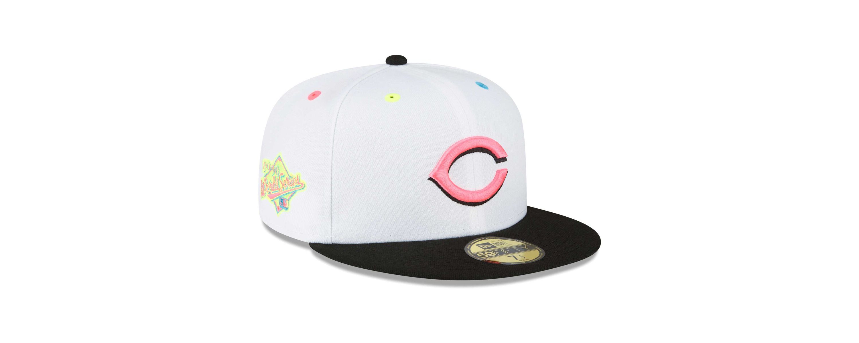 MLB Cincinnati Reds Neon Eye 59FIFTY Fitted Hat