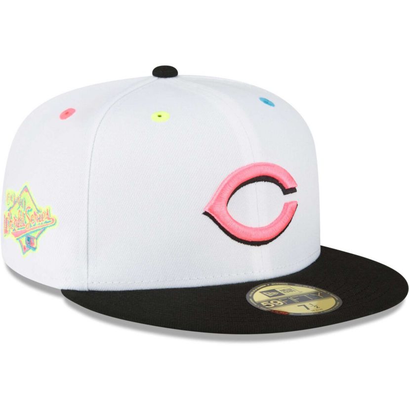 MLB Cincinnati Reds Neon Eye 59FIFTY Fitted Hat