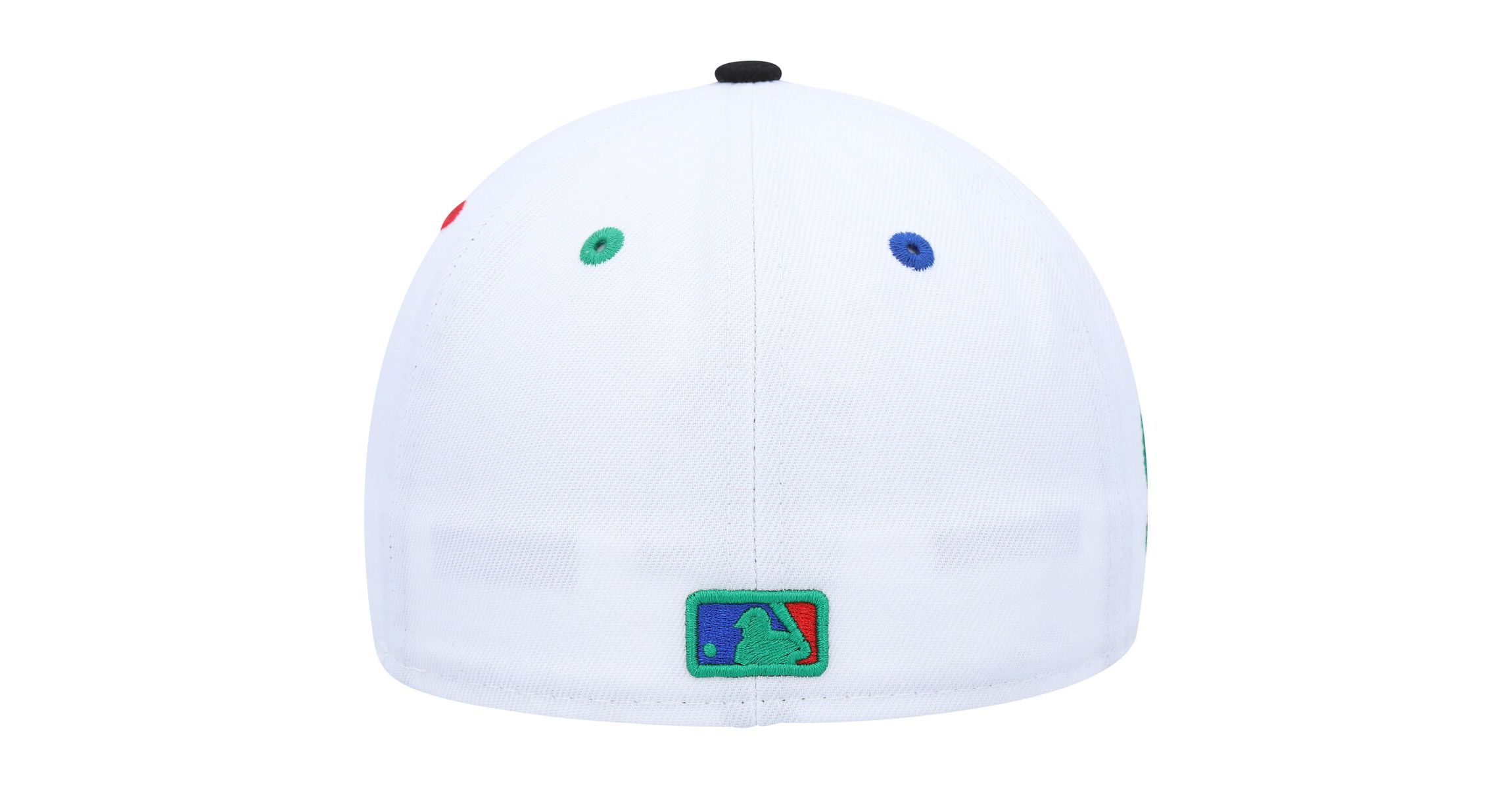 MLB White/Black Los Angeles Dodgers 60th Anniversary Primary Eye 59FIFTY Fitted Hat