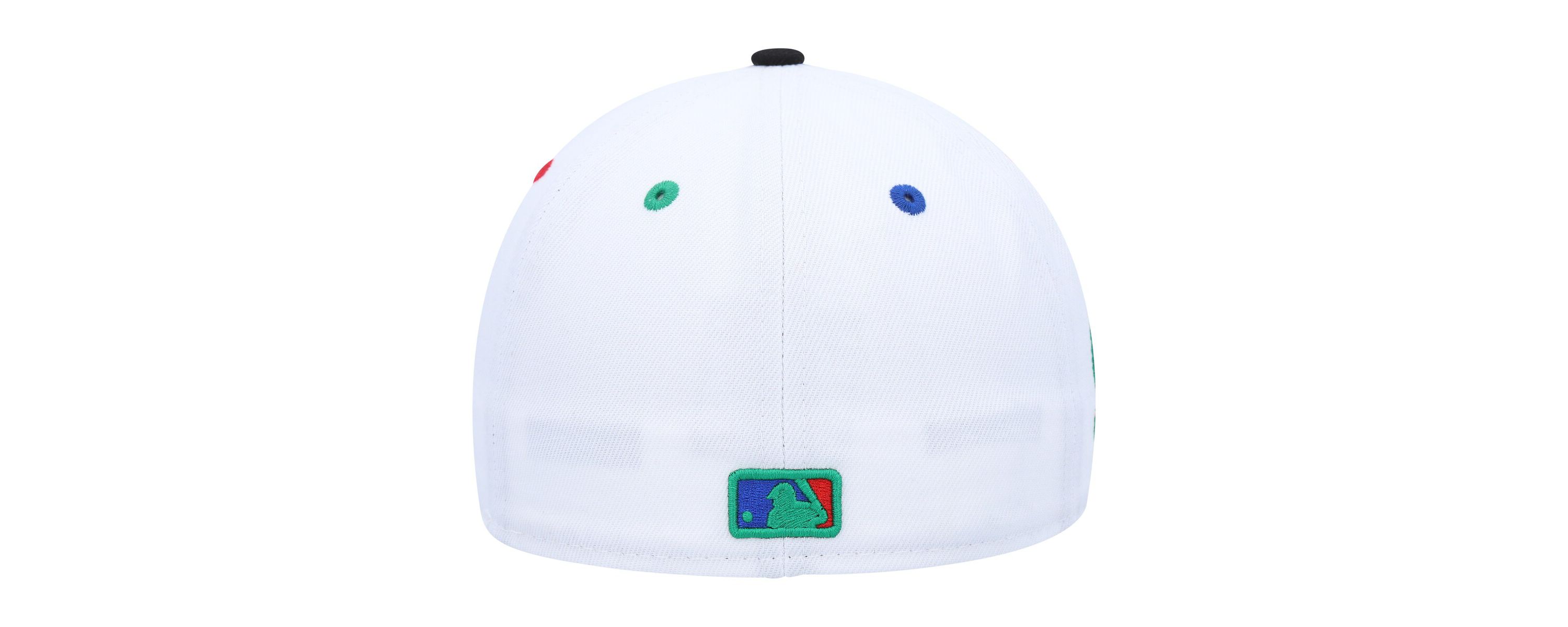 MLB White/Black Los Angeles Dodgers 60th Anniversary Primary Eye 59FIFTY Fitted Hat