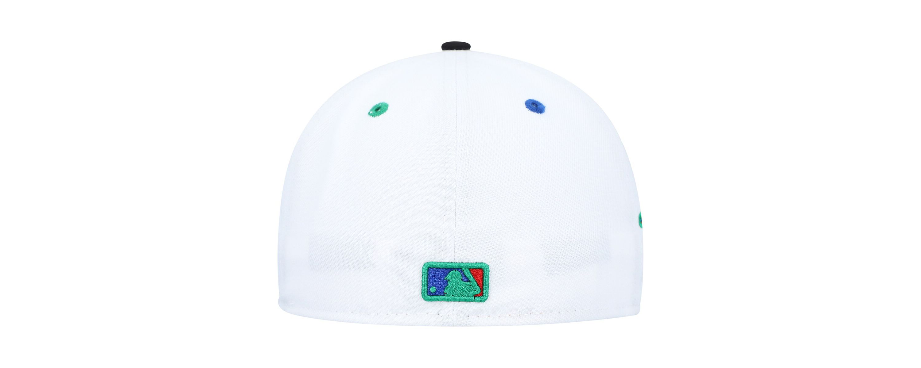 Toronto Blue Jays MLB White/Black Toronto Jays 25th Anniversary Primary Eye 59FIFTY Fitted Hat