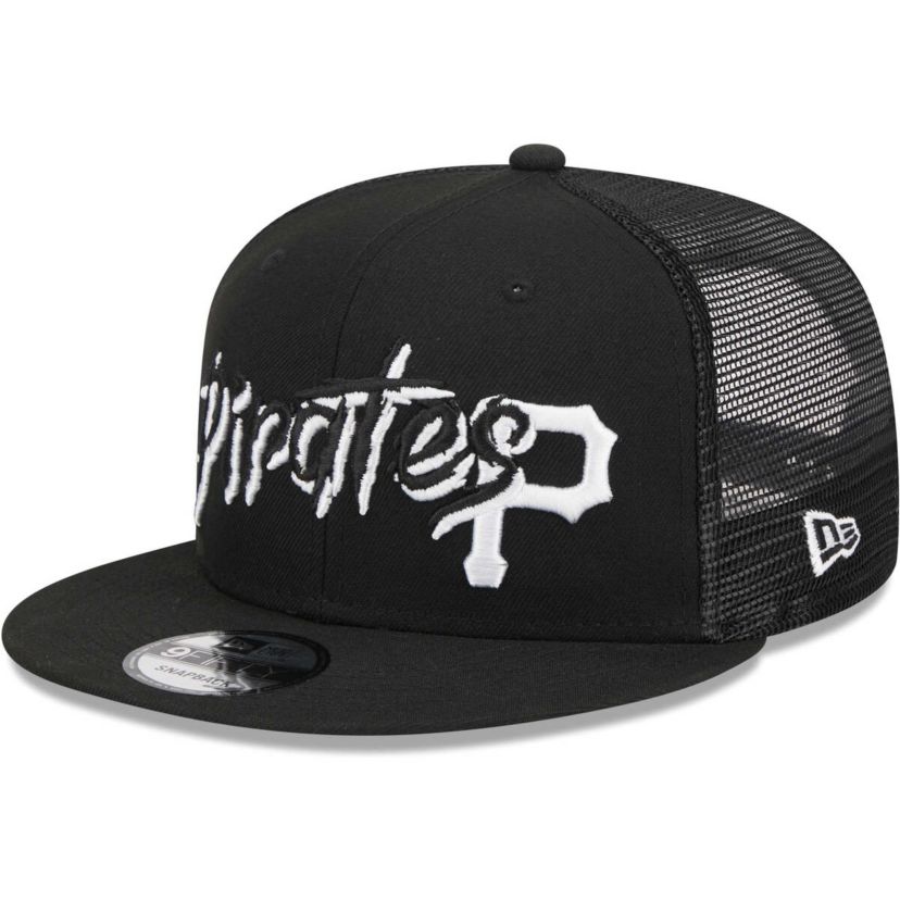 MLB Pittsburgh Pirates Street Trucker 9FIFTY Snapback Hat