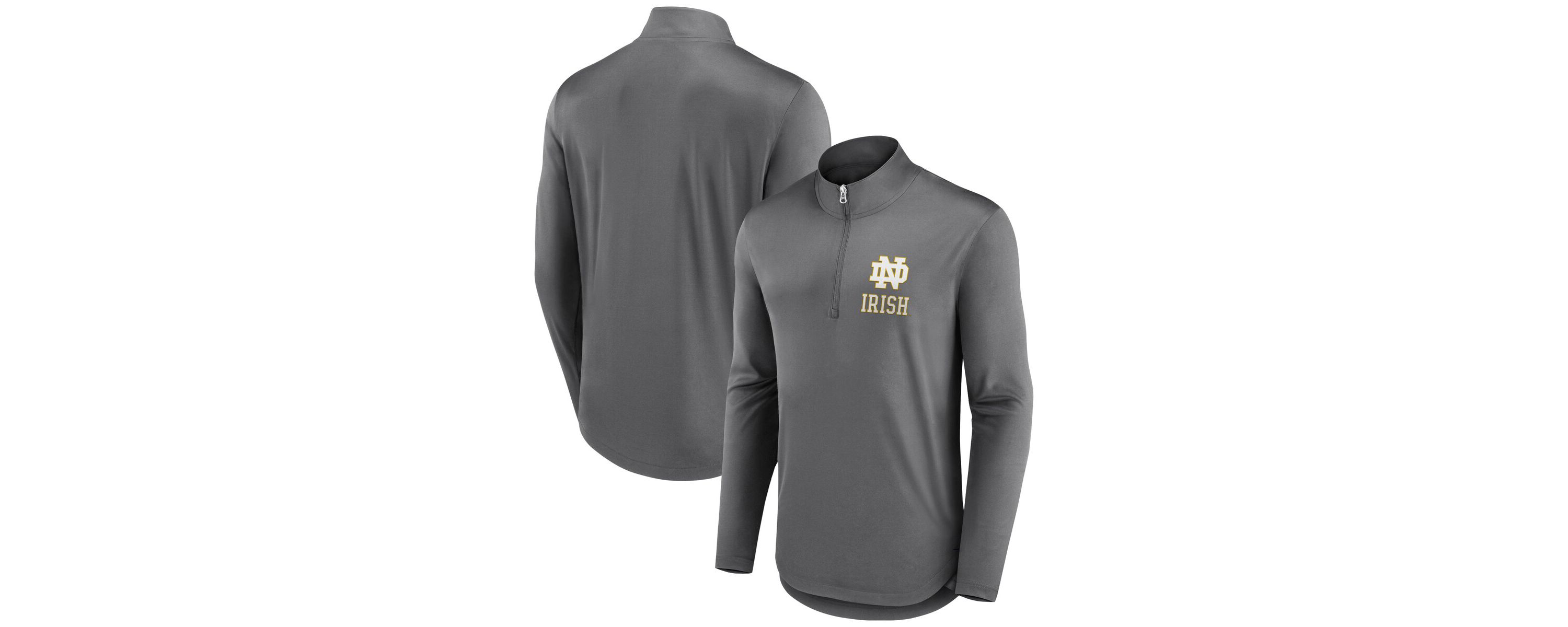 NCAA Fanatics Notre Dame Fighting Irish Tough Minded Quarter-Zip Top