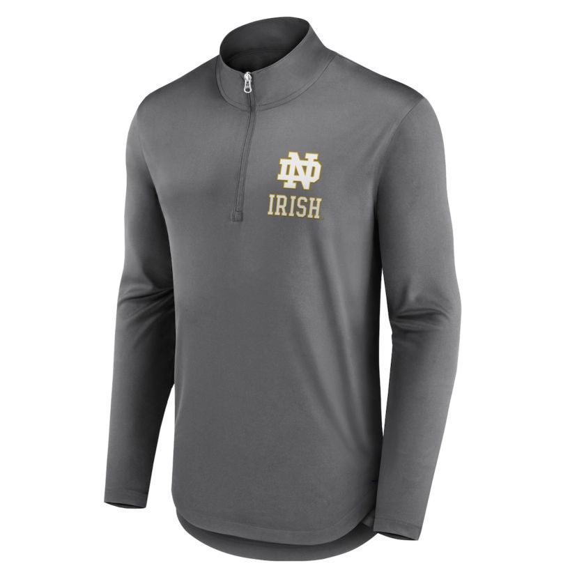 NCAA Fanatics Notre Dame Fighting Irish Tough Minded Quarter-Zip Top