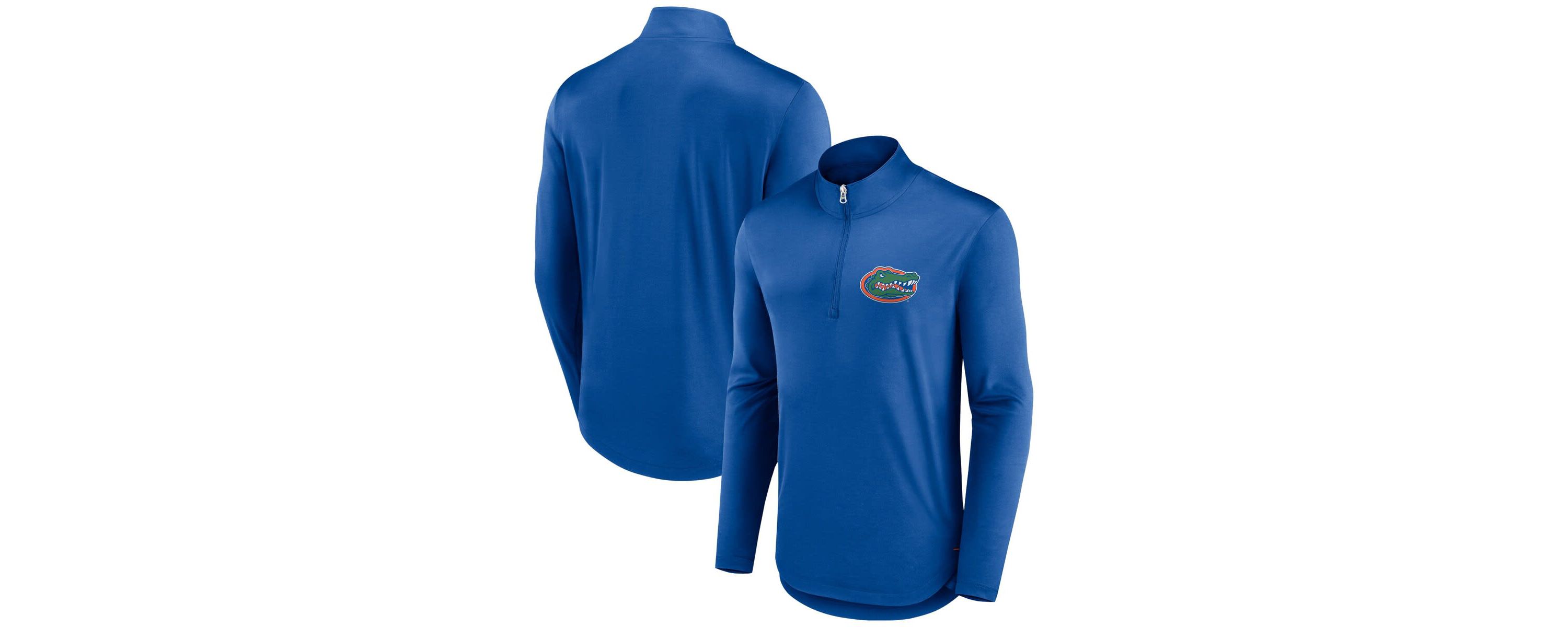 NCAA Fanatics Florida Gators Tough Minded Quarter-Zip Top