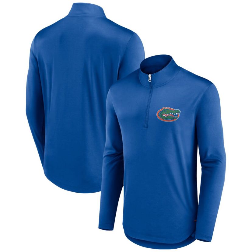 NCAA Fanatics Florida Gators Tough Minded Quarter-Zip Top