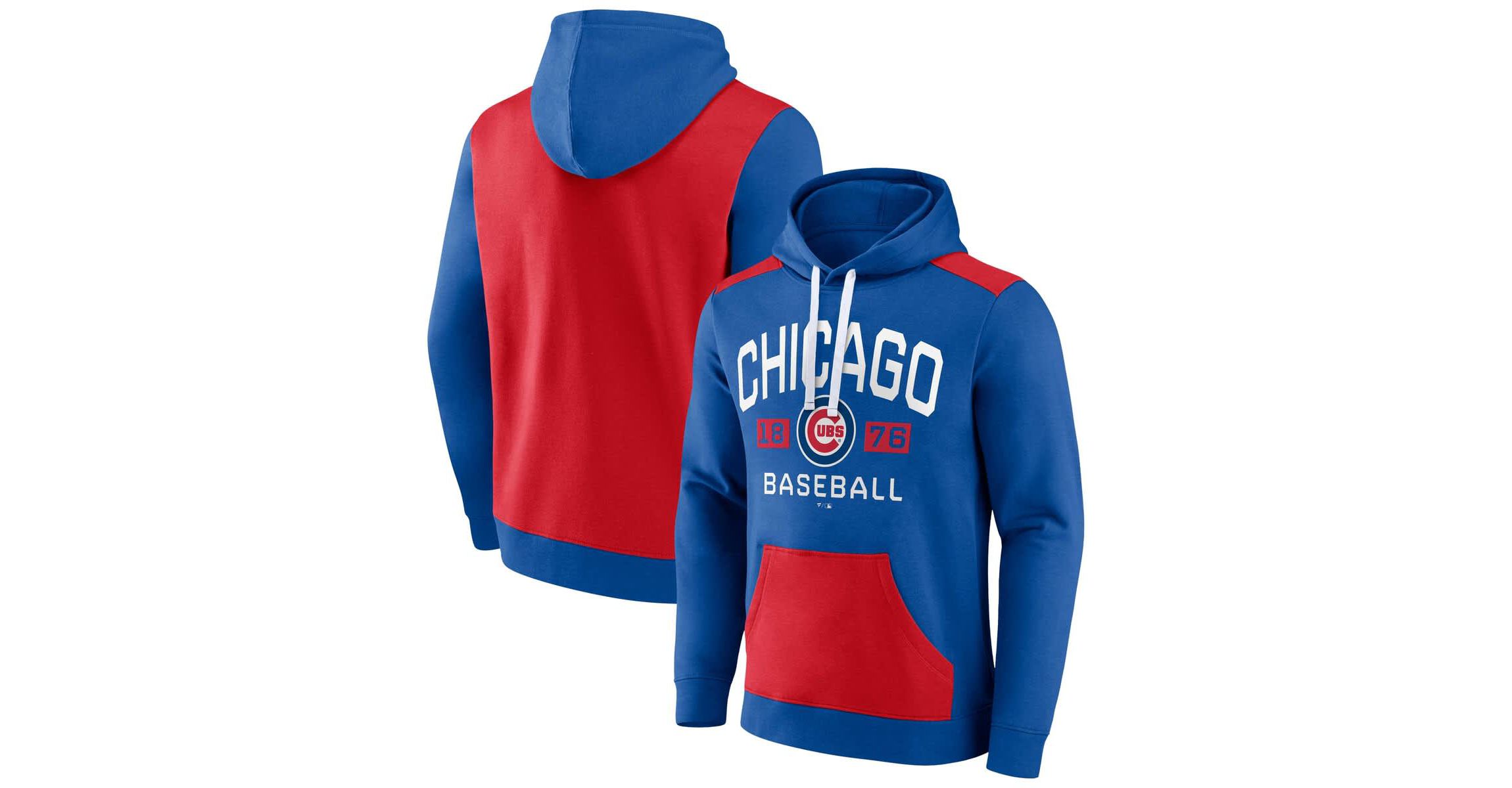 MLB Fanatics Chicago Cubs Chip In Pullover Hoodie